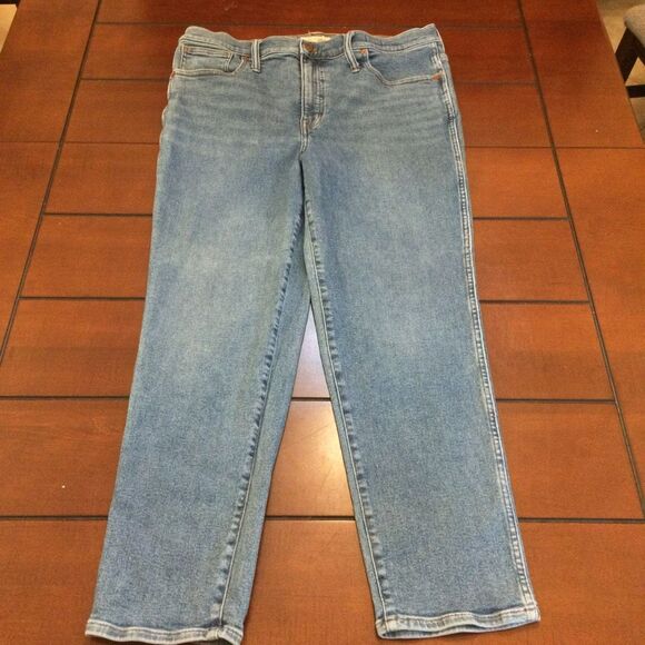 Madewell Denim - Madewell stovepipe jeans medium wash 32